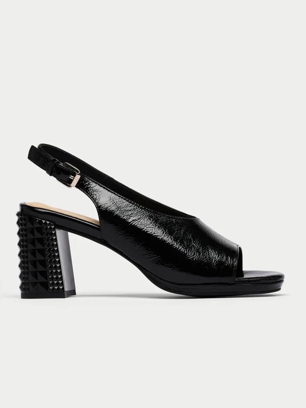 Calla European Comfort Block Heel Slingback Size 8 EU 39
